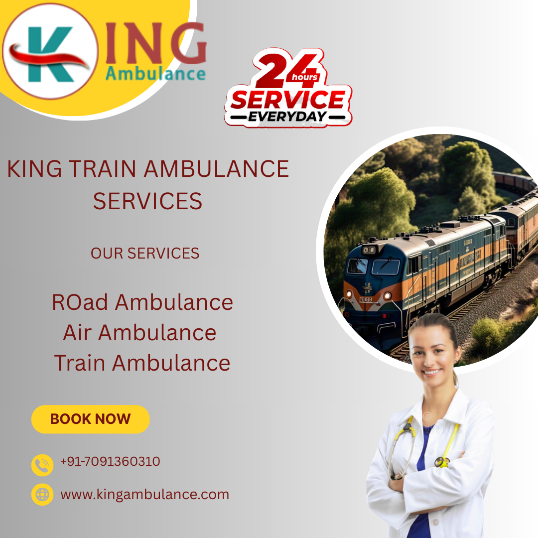 Choose King Train Ambulance Service in Silchar for your critically ill patients