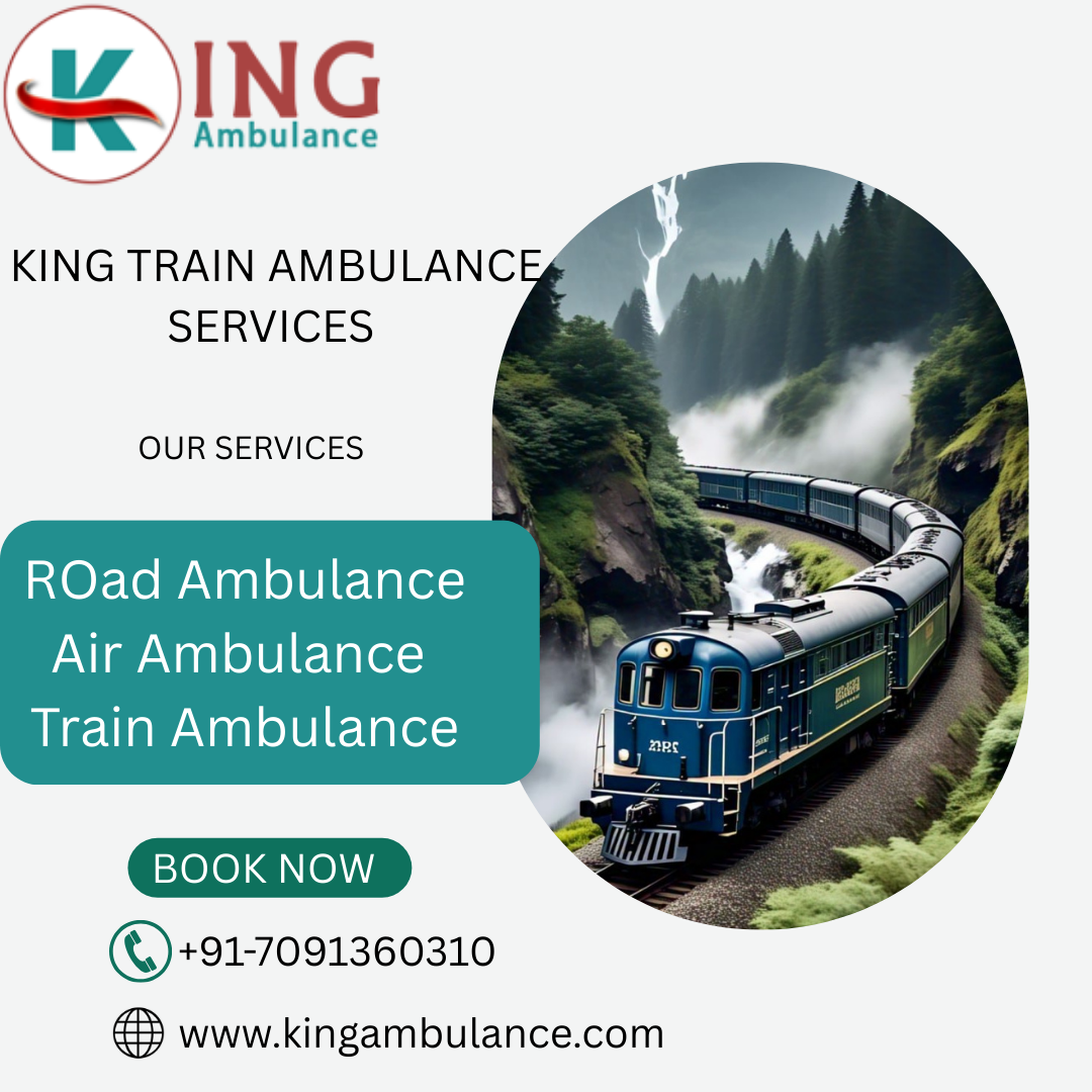 Get King Train Ambulance Service in Jabalpur for your critical patient now
