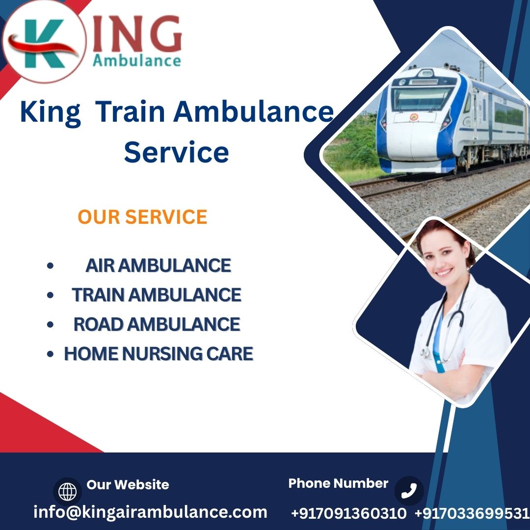 King Train Ambulance provides hassle-free transportation of your sick patient in Jamshedpur