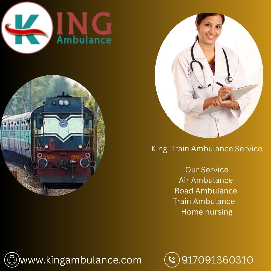 Patients are transferred from one place to another in King Train Ambulance Patna