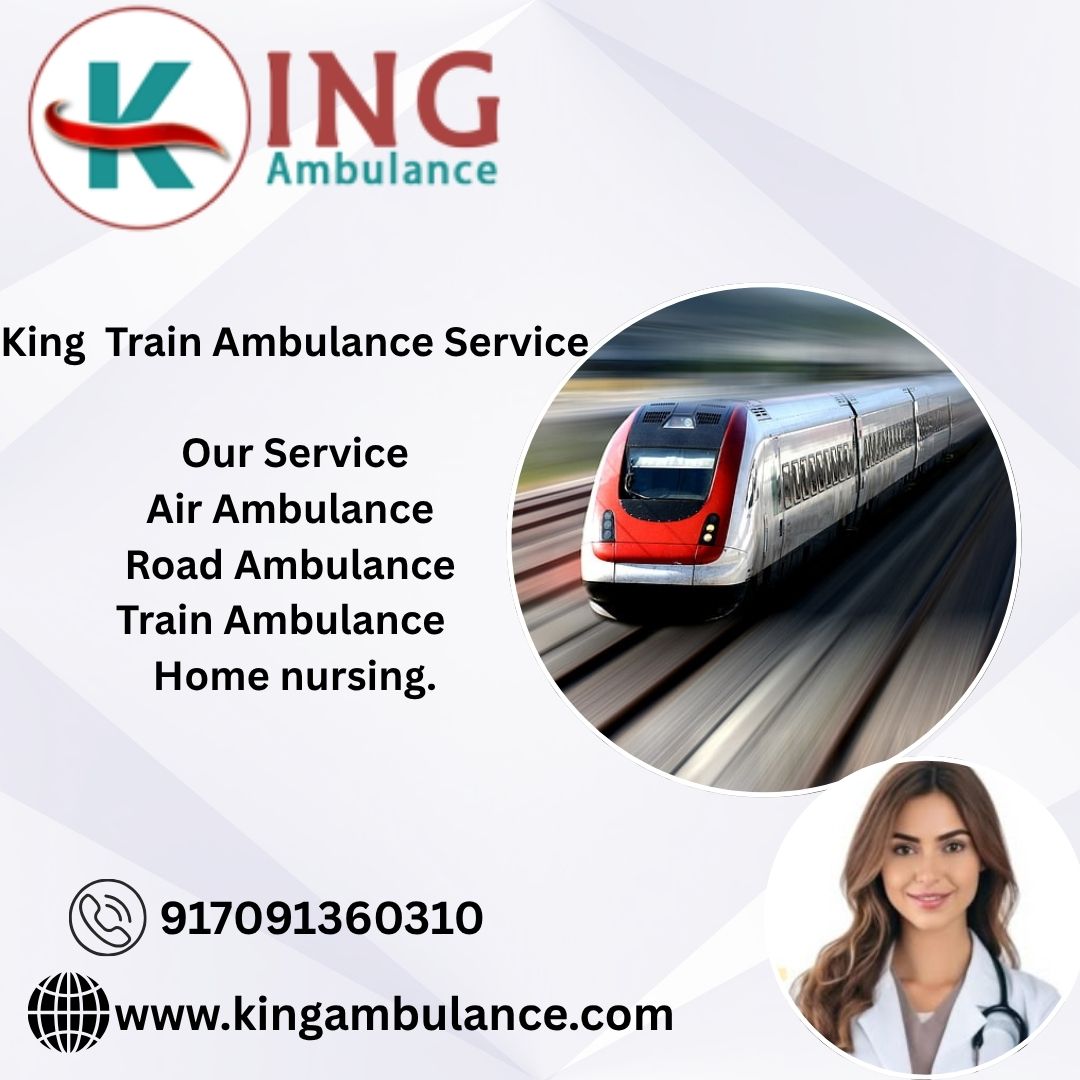 King Train Ambulance Bangalore provides the best facilities for the patients