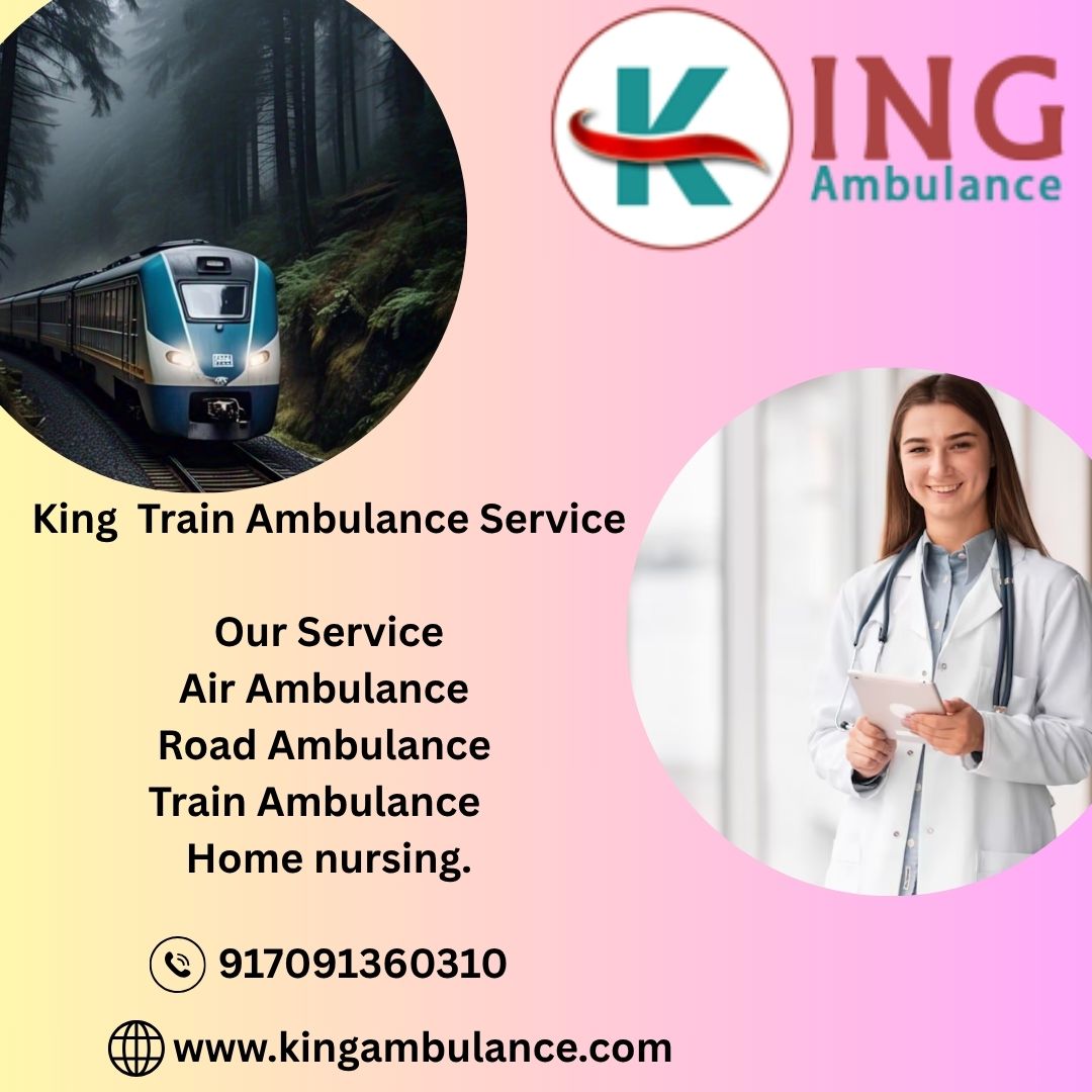 King takes the burden off your shoulders in Patna with its Train Ambulance