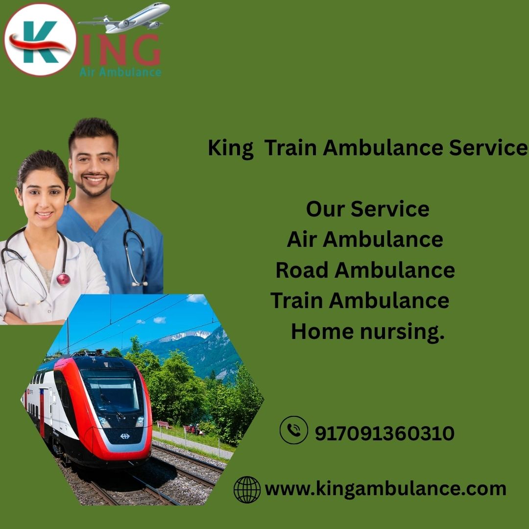 King Train Ambulance Mumbai provides the best facilities for the patients