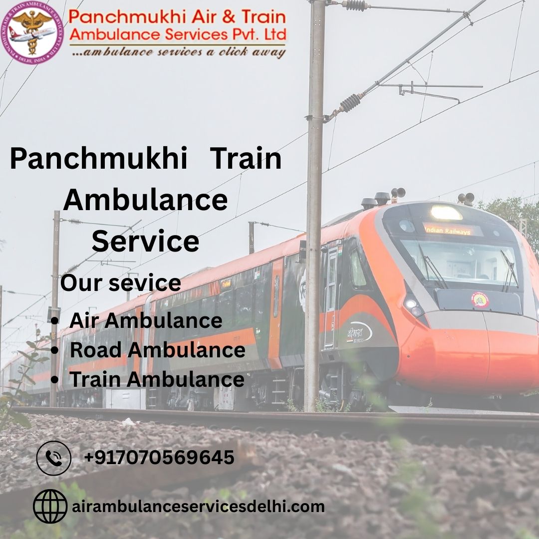 Panchmukhi ICU Train Ambulance in Delhi – Operates with an ICU setting inside trains