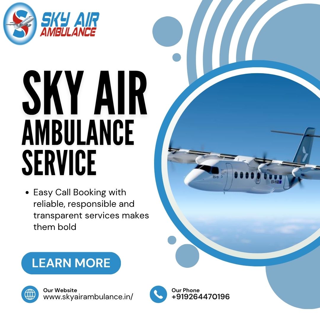 Fast Transport Medical Patients With Sky Air Ambulance From Bangalore To Delhi