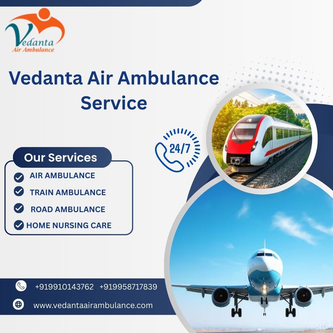 Vedanta Air Ambulance service provides safest transfer facility to your patients in Dimapur