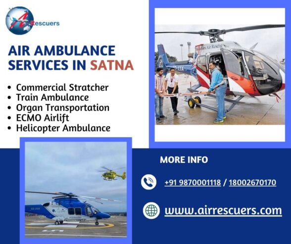 Air Ambulance Services Now Within Reach in Satna