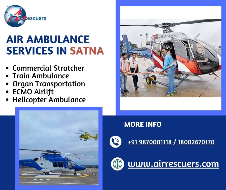 Air Ambulance Services Now Within Reach in Satna