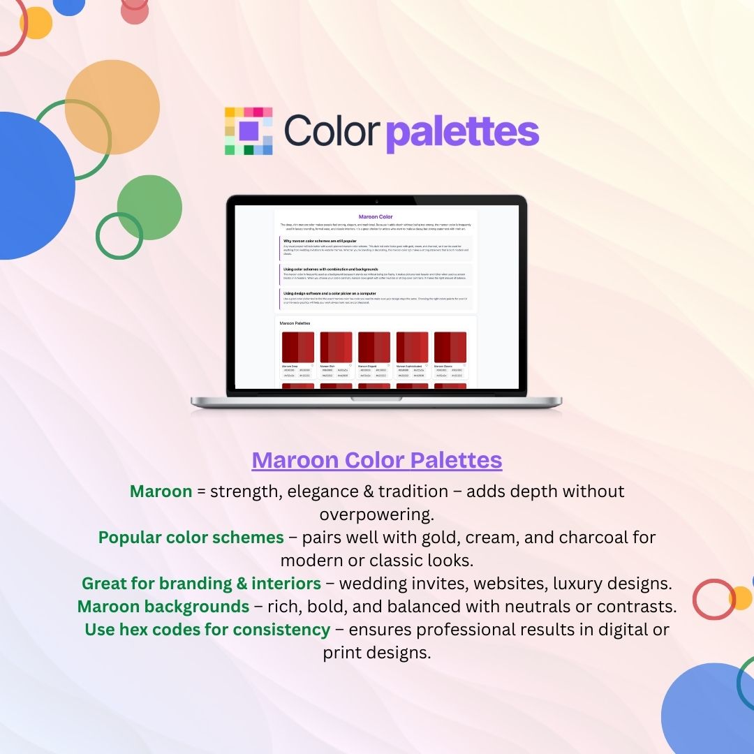 Free Color Palettes Online with RGB Colours & HEX Codes