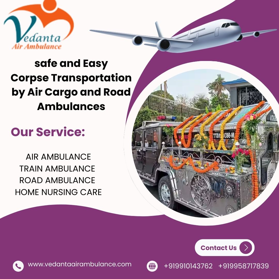 Use a comfortable hearse transport facility at your convenience