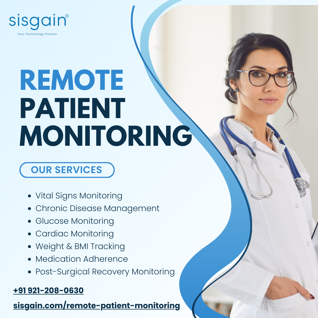 Best Remote Patient Monitoring Software | SISGAIN