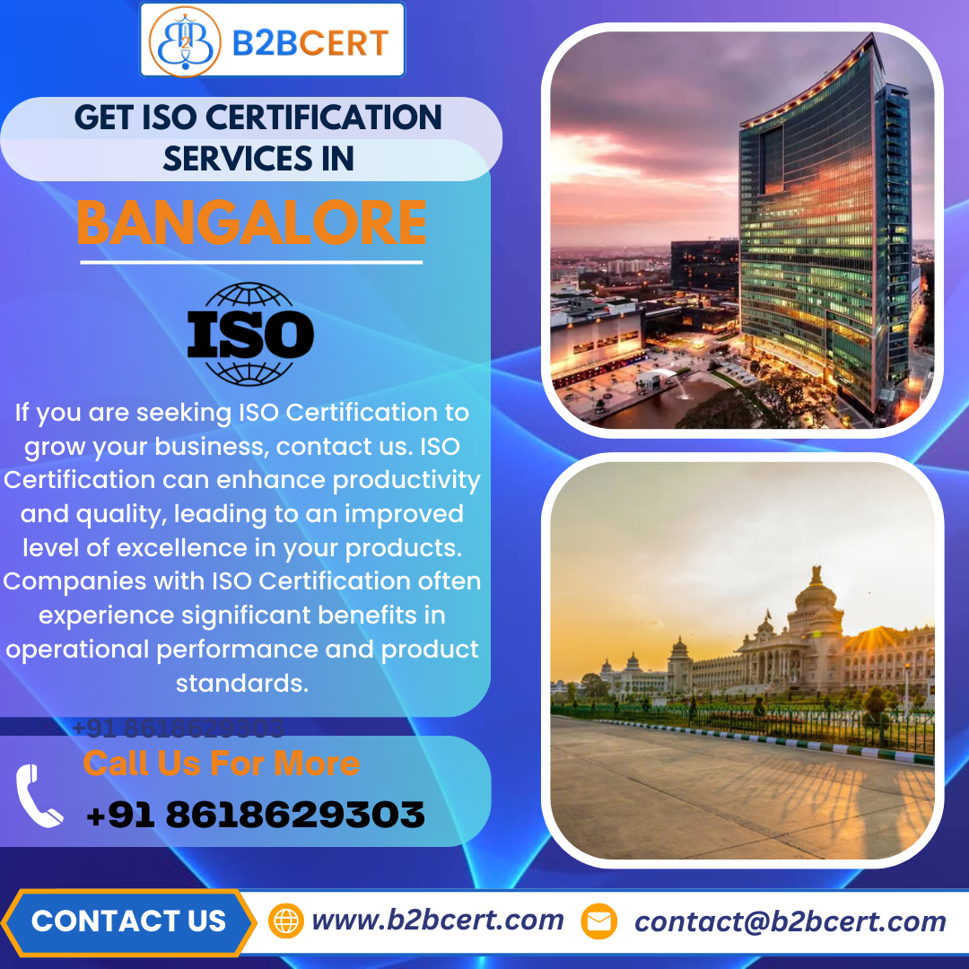 ISO Certification in Bangalore
