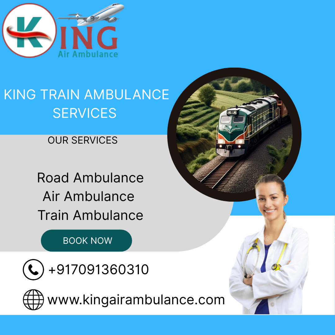 Select King Train Ambulance Service in Mumbai to transfer your patient as soon as possible