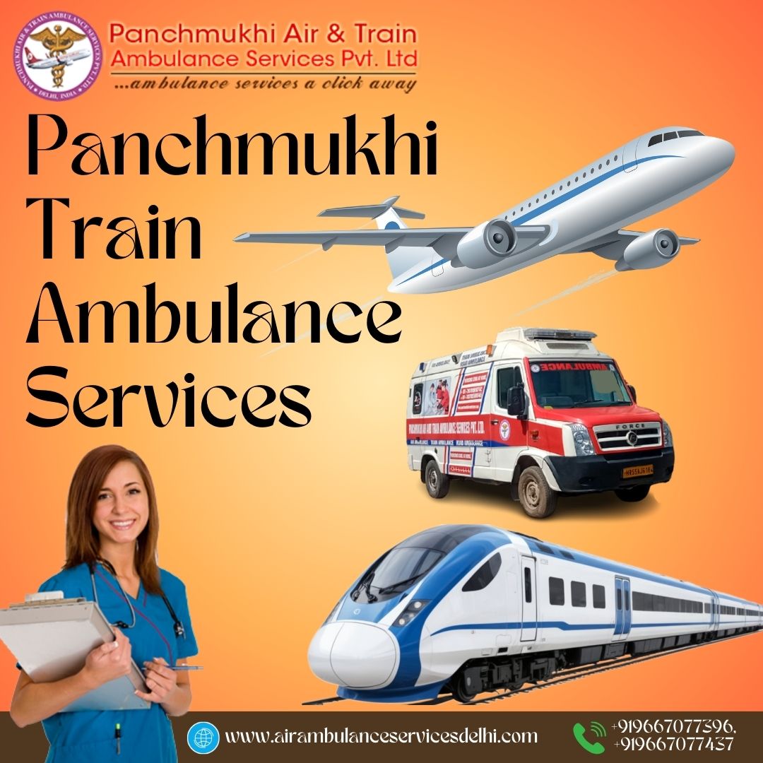 Now Panchmukhi Train Ambulance from Patna provides immediate medical help