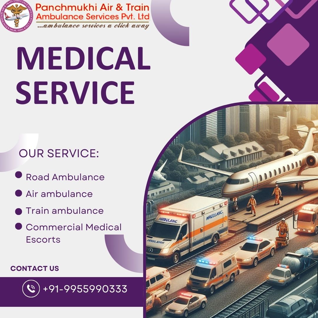 Panchmukhi Train Ambulance from Ranchi provides a Trusted Transfer Service