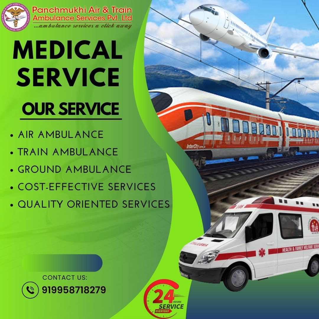 Panchmukhi ICU Train Ambulance in Guwahati- Connecting with our skilled team is now easier