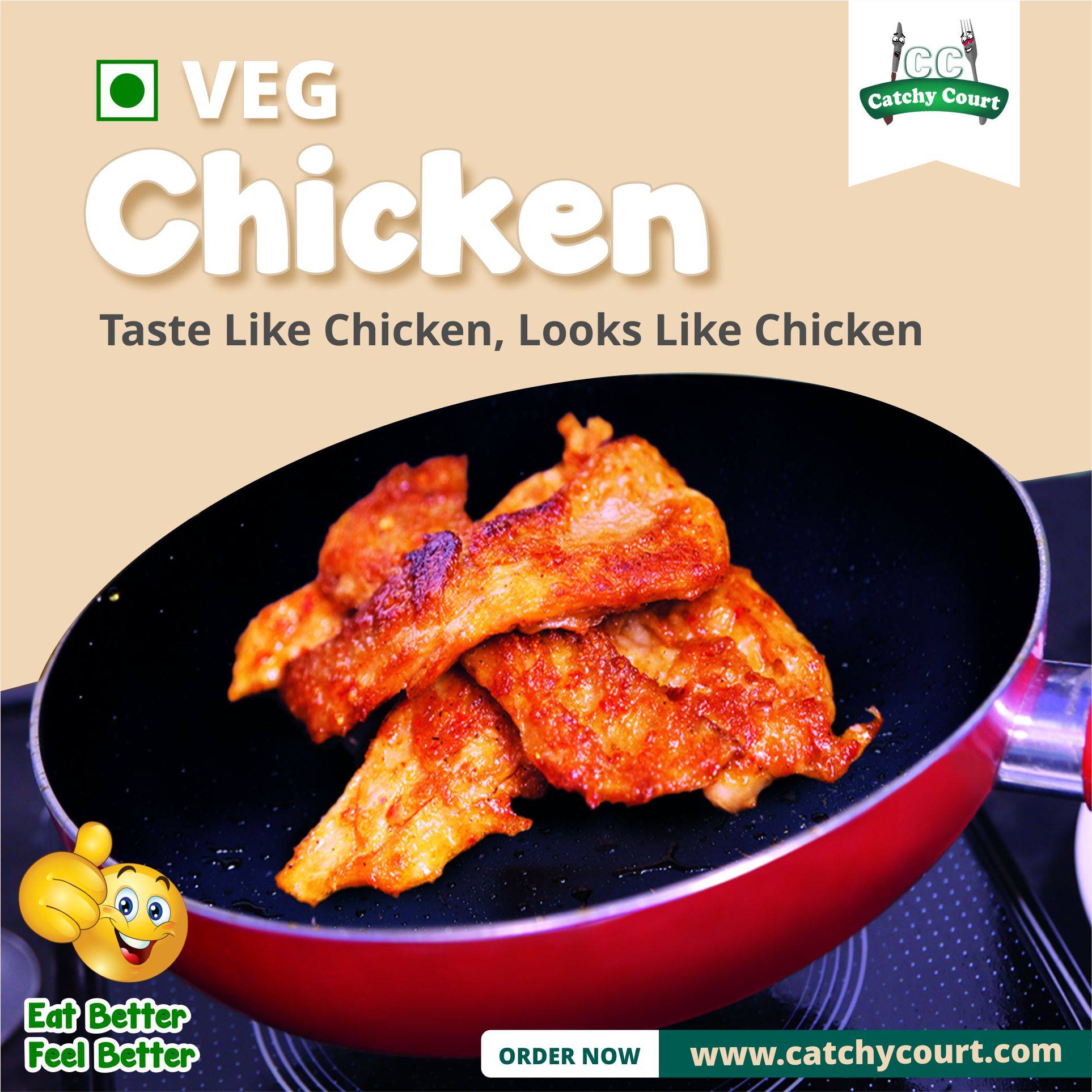 Vezlay Veg Chicken at Catchy Court – A Perfect Vegan Delight