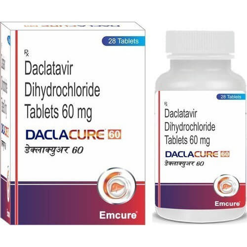 Acquire Daclacure 60mg Tablet to Treat Hepatitis C Virus