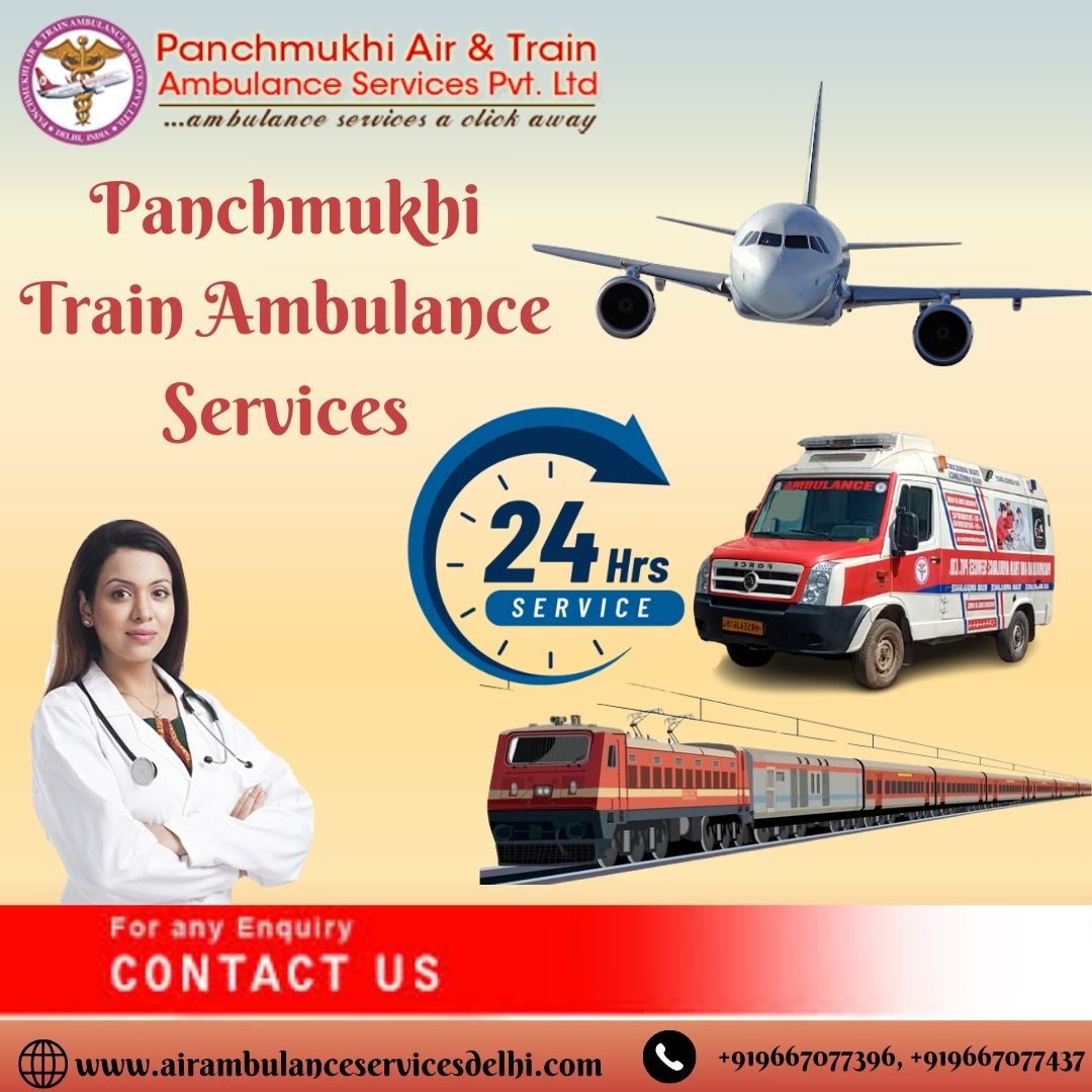 Panchmukhi ICU Train Ambulance in Guwahati- implying standard practices