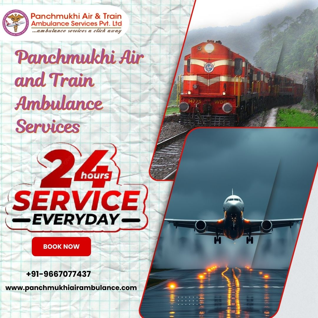 Panchmukhi Train Ambulance in Ranchi – Responsible for your safe medical transfer