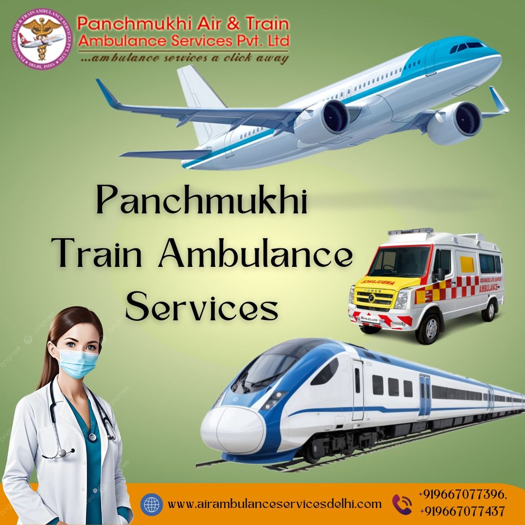 Panchmukhi ICU Train Ambulance in Patna- transparency maintained while offering our services