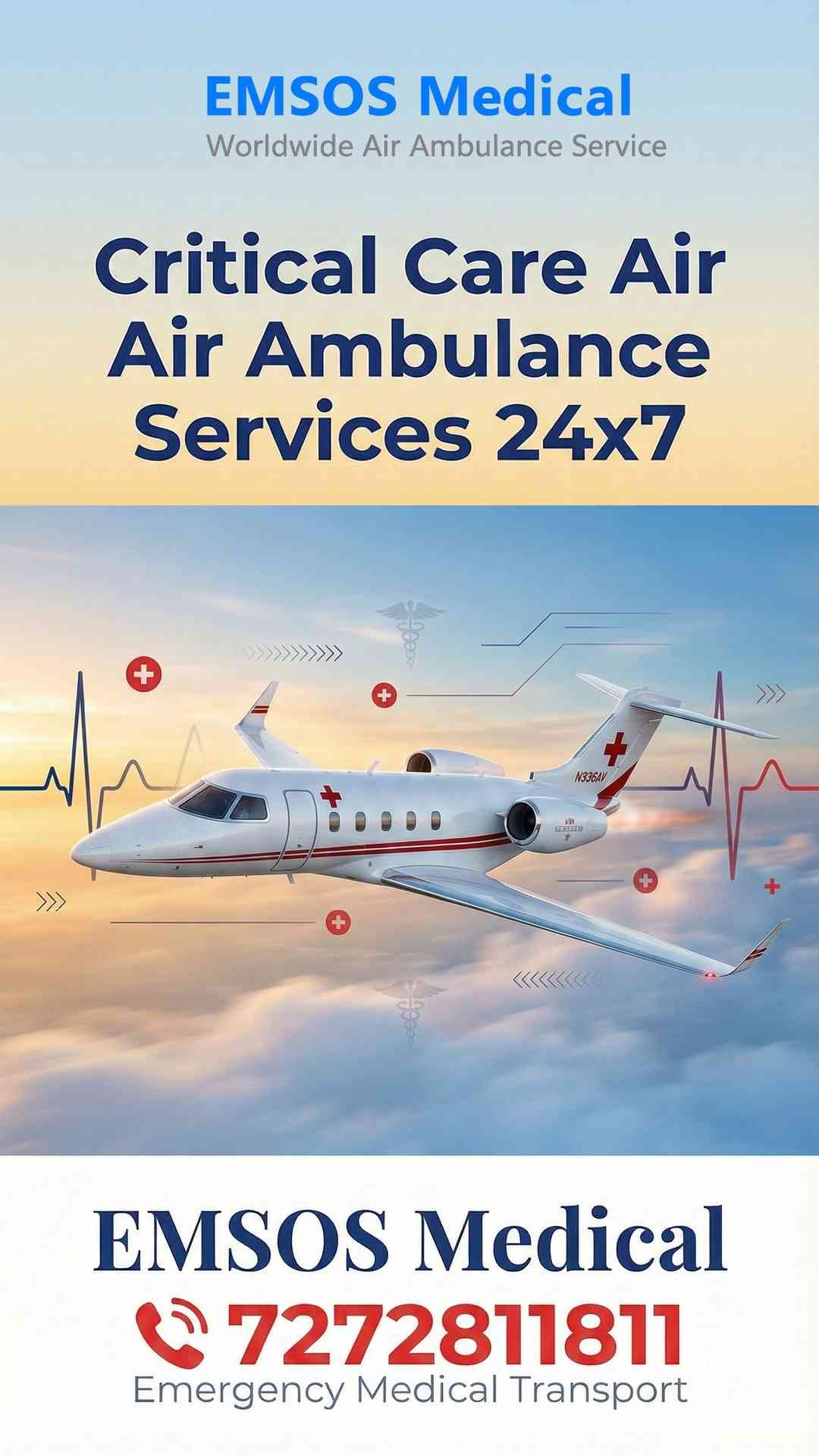 24×7 Air Ambulance in Chennai – Fast & Life-Saving