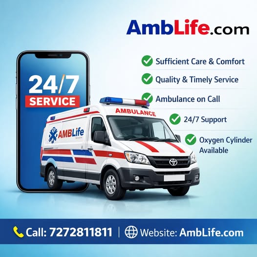 Professional Ambulance Service in India for Critical Care – AmbLife