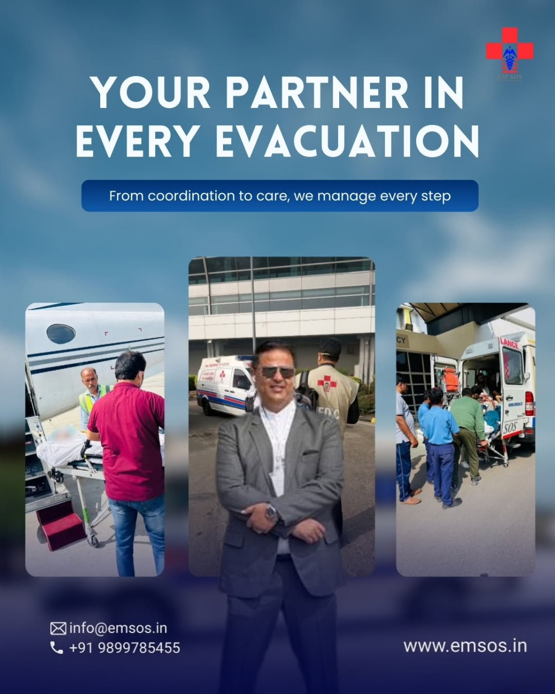 How Air Ambulance in India Help Save Critical Lives – EMSOS