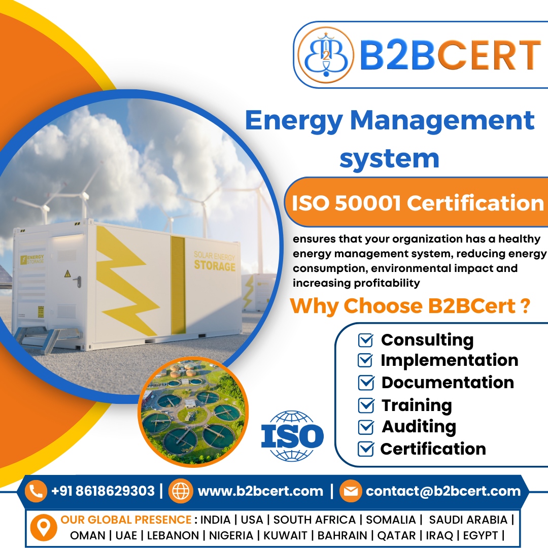 ISO 50001 Certification in Bangalore – Improve Energy Performance & Reduce Costs