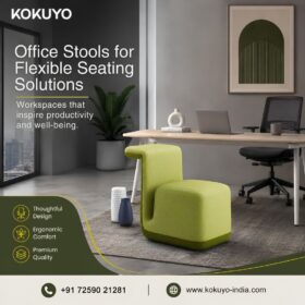 Office-Stools-for-Flexible-Seating-Solutions-Kokuyo-India