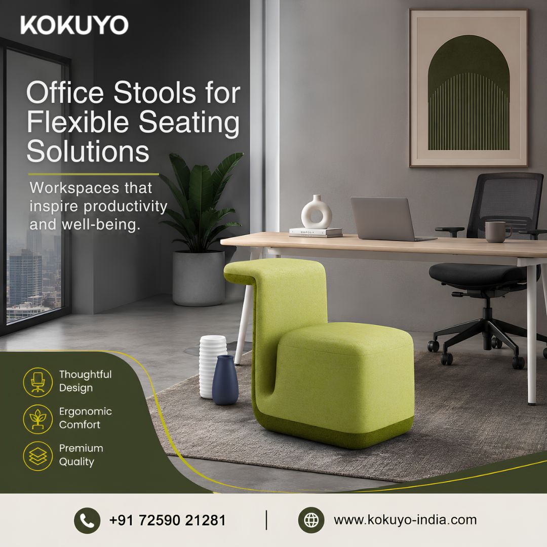 Office Stools for Flexible Seating Solutions | Kokuyo India