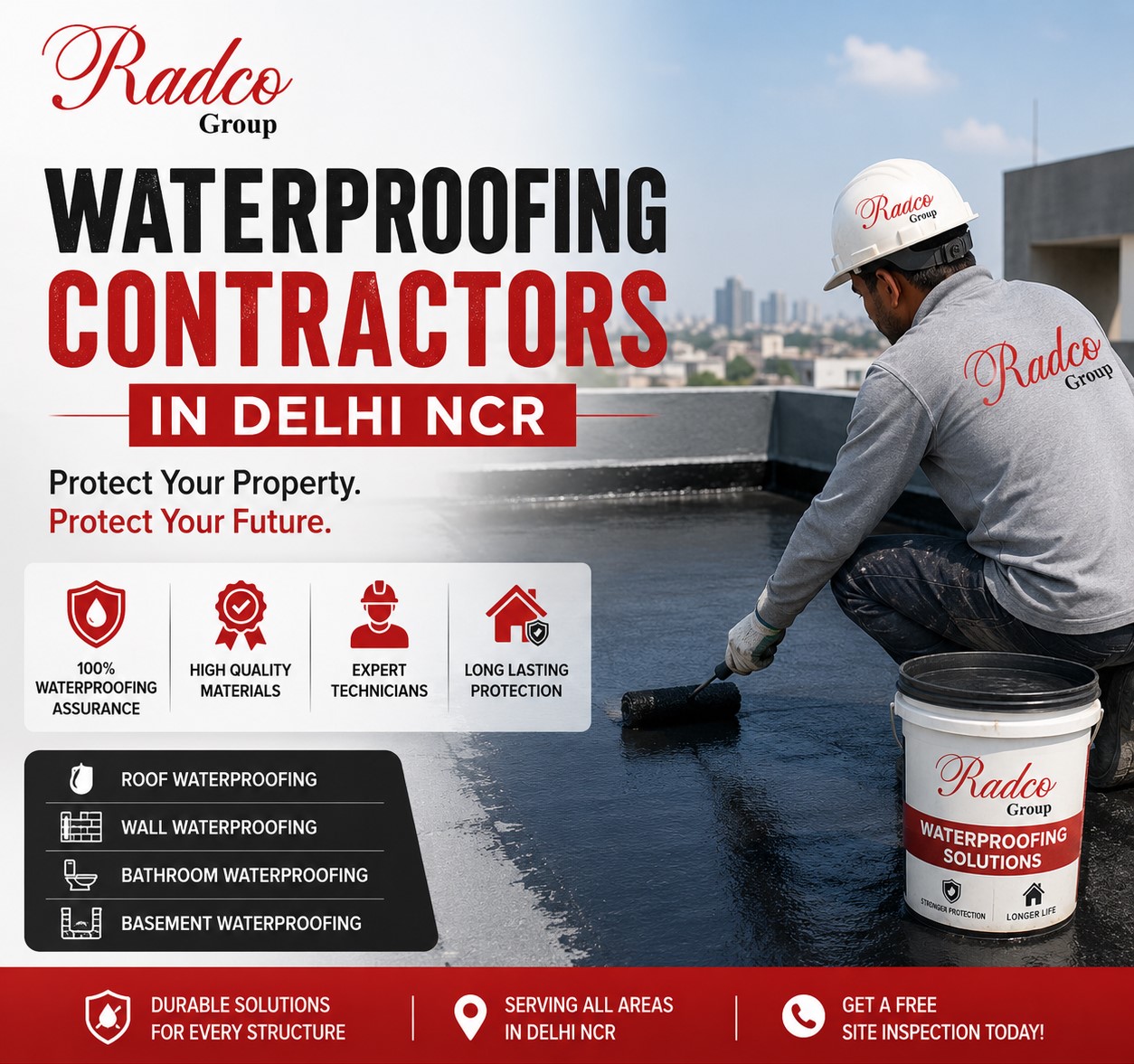 Book Verified Waterproofing Contractors in Delhi NCR for Home & Commercial Projects