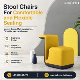 Stool-Chairs-for-Comfortable-and-Flexible-Seating-Kokuyo-India