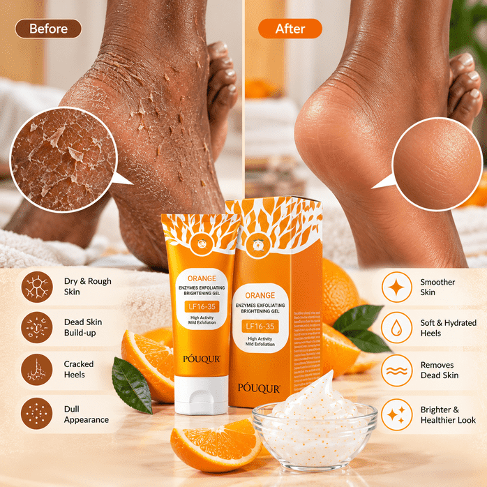 Pouqur Orange Gel