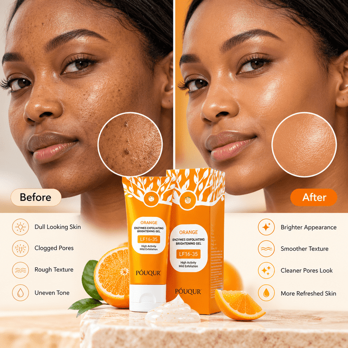 Pouqur Orange Gel
